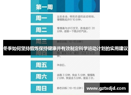 冬季如何坚持锻炼保持健康并有效制定科学运动计划的实用建议